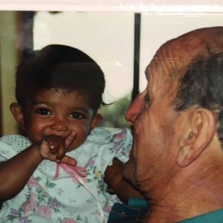 Tali meeting her grandparents