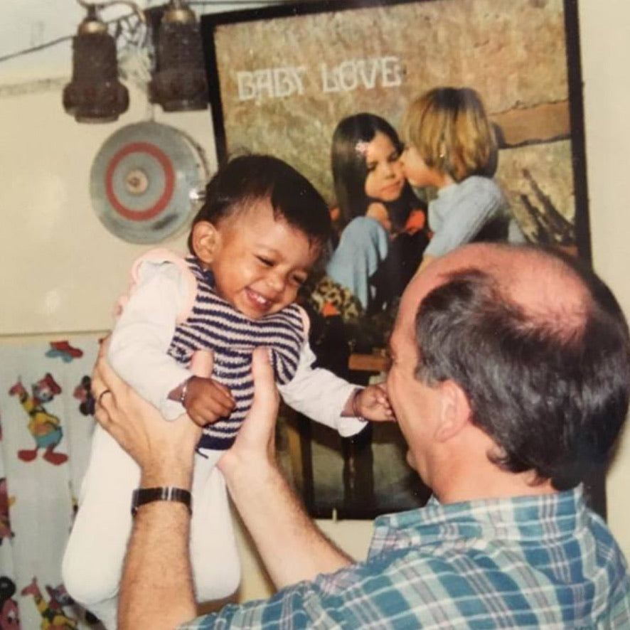 The day Tali was picked up from the orphanage